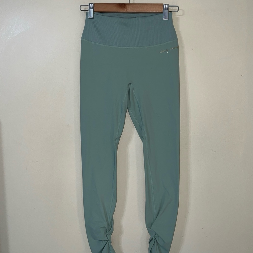 Gymshark x Whitney Simmons Sage Green Leggings Medium